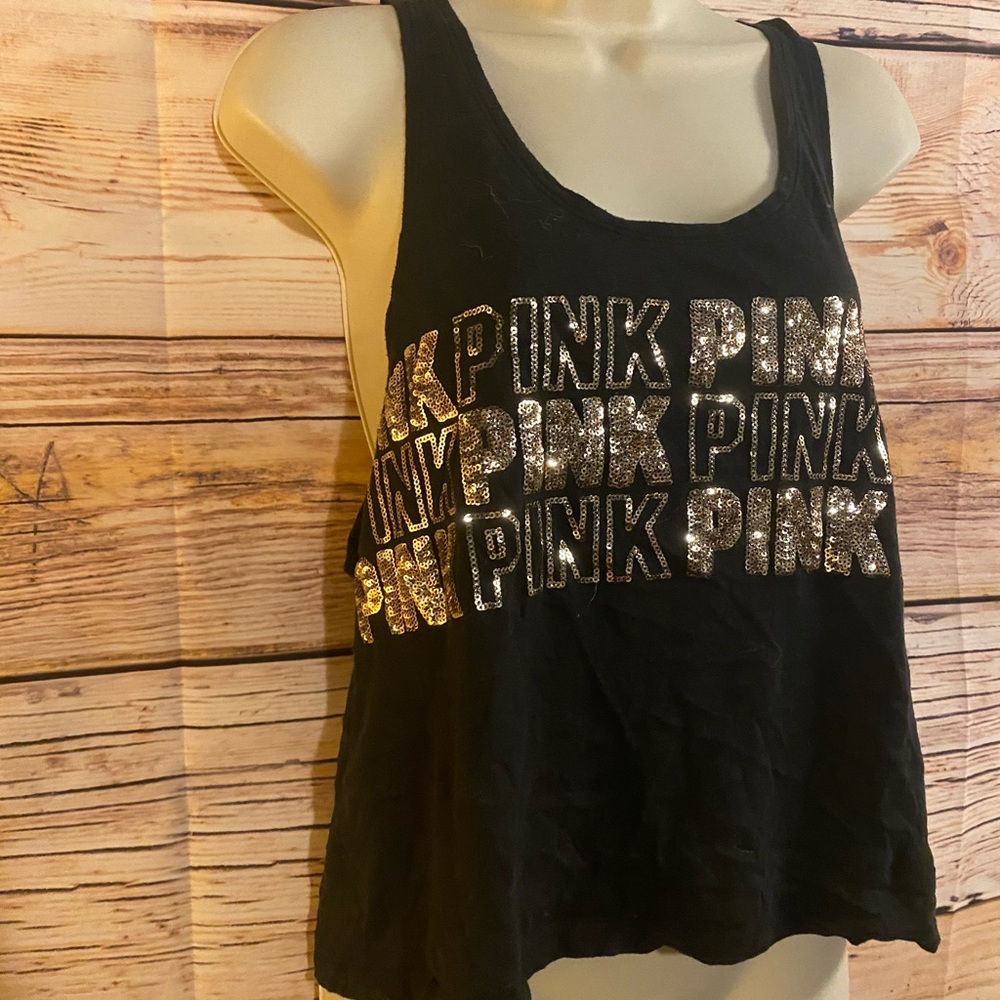 VS Pink Bling Tank